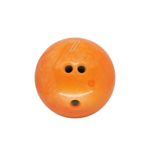 Bola de Boliche Oficial 7 Libras Laranja Claro