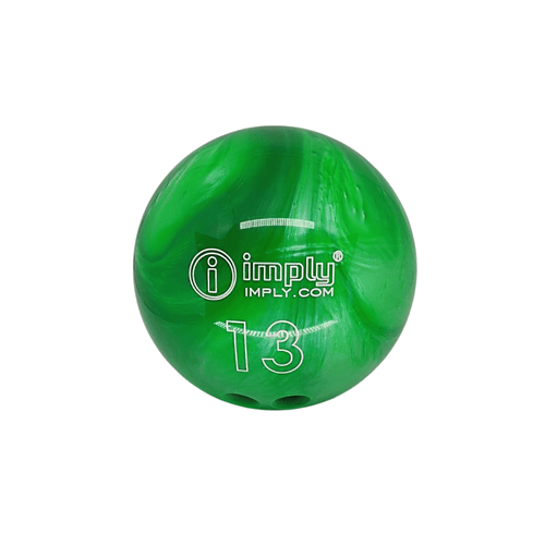 Bola de Boliche Oficial 13 Libras Verde Escuro